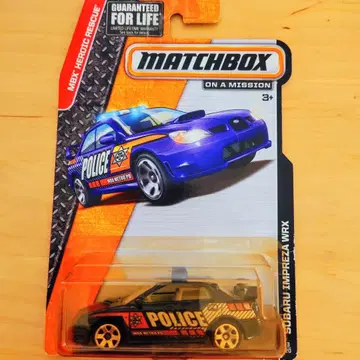 [레어품] Matchbox Subaru Impreza WRX 경찰 사양