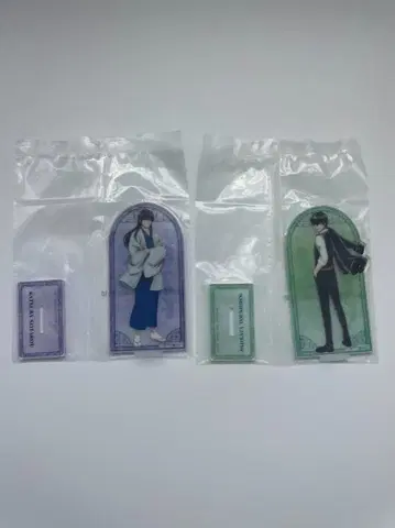 애니메이션 아크릴 스탠드 2개 세트 가츠라 코타로 히지카타 토시로