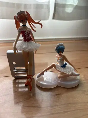 신세기 에반게리온 발레 피규어 2개 세트