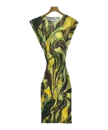 플리츠 플리즈 원피스 여성용