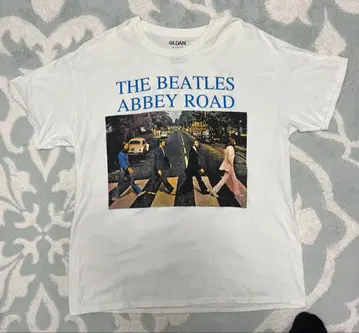 THE BEATLES ABBEY ROAD T셔츠 XL