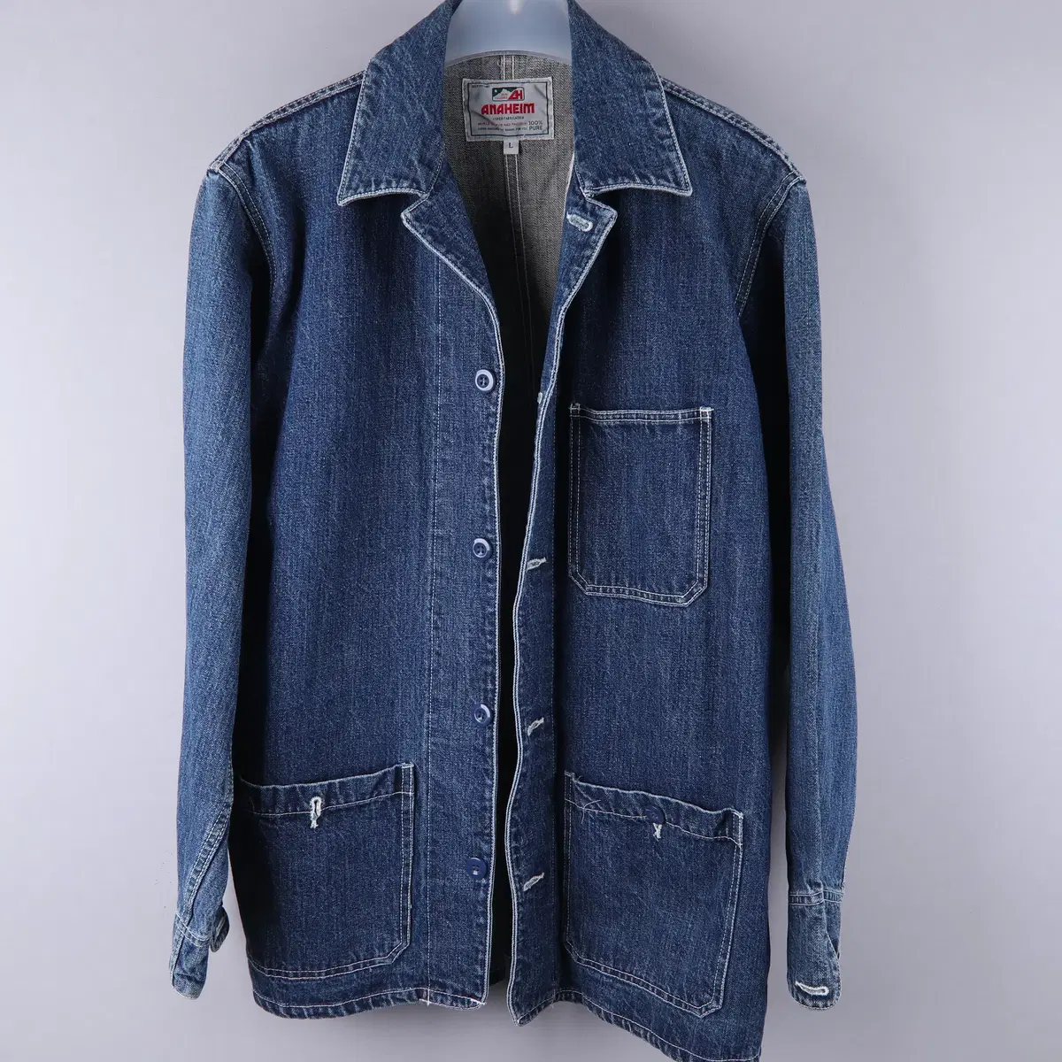 Anatomica Dungaree Coverall Denim Jacket on Bunjang Global Site.