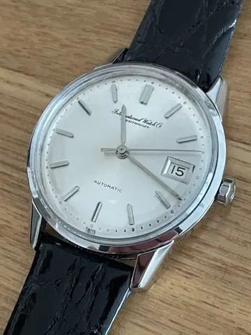 OH 완료 IWC cal85 올드 인터 샤프하우젠 데이트 부착 펠라톤