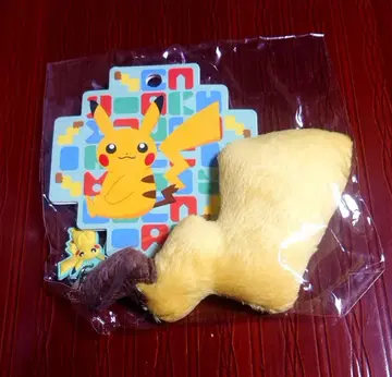 포켓몬 센터 꼬리 스트랩 피카츄 봉제 인형