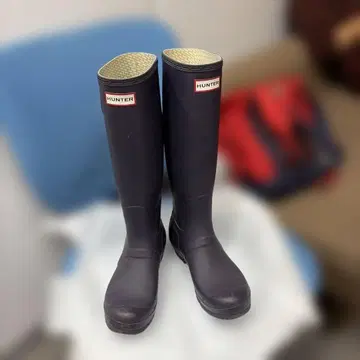 HUNTER 네이비 (보라색?) 장화 24cm