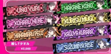 하나마루 페코 2nd 의상 최애 타월