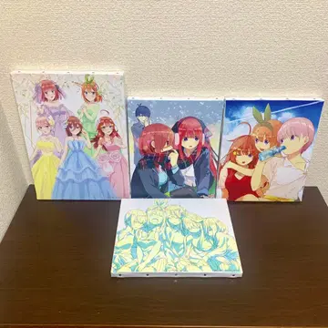 5등분의 신부전 한정판 캔버스 보드 4종 세트