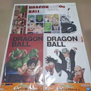 드래곤볼 제일복권 I상 비주얼 시트 5종 세트