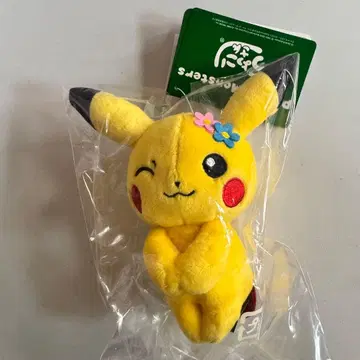 새상품 춋코리상 피카츄 여성형 봉제 인형 마스코트 포켓몬