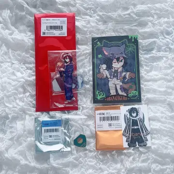 귀멸의 칼날 이구로 오바나이 기둥 전시회 핀즈 아와오도리 아크릴 스탠드