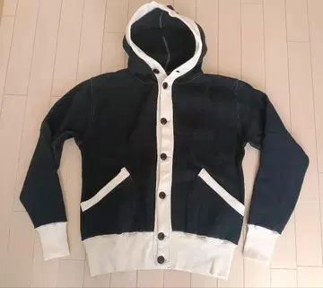 고품질 Cushman 풀 버튼 후드 맨투맨 사이즈 M 쿠시맨