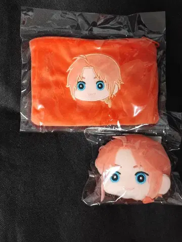 은혼 요시와라 대염상 모후모후 플랫 파우치 코인 케이스 카무이