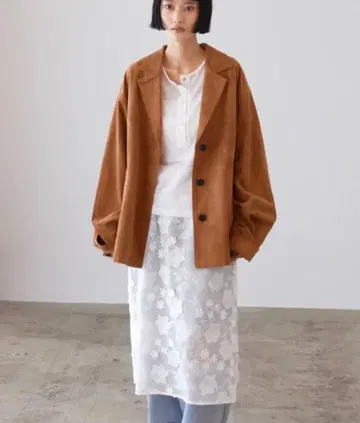 로리즈팜 스웨이드 자켓