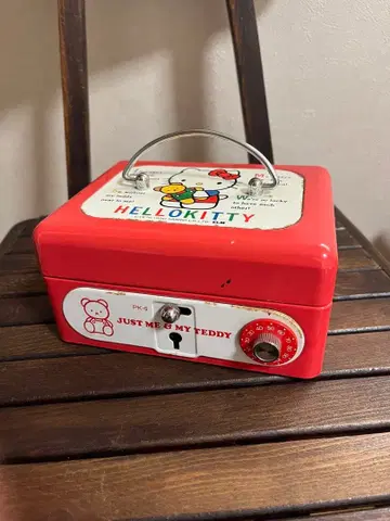 HELLO KITTY 저금통 금고 헤이세이 레트로
