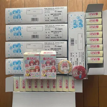 5등분의 신부 캔 스탠드 70개 묶음 판매