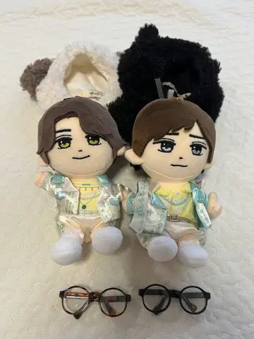 King & Prince 하피누이 2체 세트 안경과 인형옷 포함
