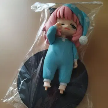 애니메이션 캐릭터 피규어 스카이블루 파자마