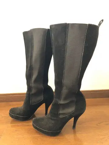 캘빈 클라인 롱 부츠 블랙 23.5 Calvin Klein