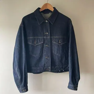 UNIQLO U 다크 데님 자켓