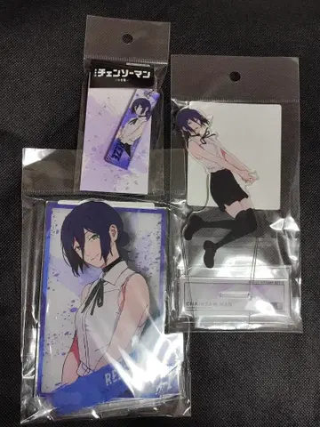 극장판 체인소 맨 레제 편 아크릴 스탠드 2종 아크릴 키링