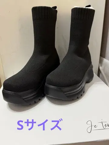 스즈키 아미 씨 프로듀스 숏부츠 블랙 S 사이즈 미사용 새상품