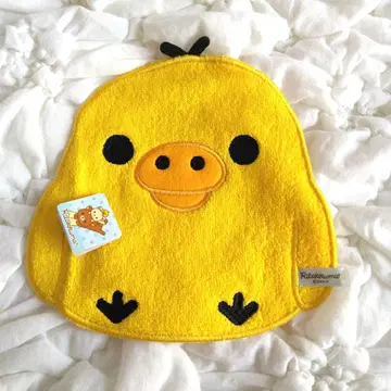 2011년 헤이세이 레트로 키이로이토리 다이컷 미니 타월 리락쿠마