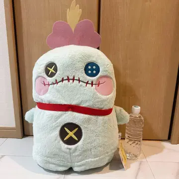 [ 새상품 ] 나라베테도미후렌즈 봉제 인형 디즈니 스티치 스크램프