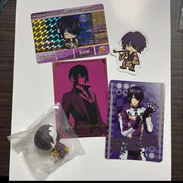 은혼 타카스기 신스케 캡슐 토이 카드 굿즈 모음 9개 세트