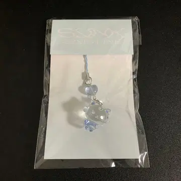 aespa 카리나 폰 스트랩 키링 실버 버전