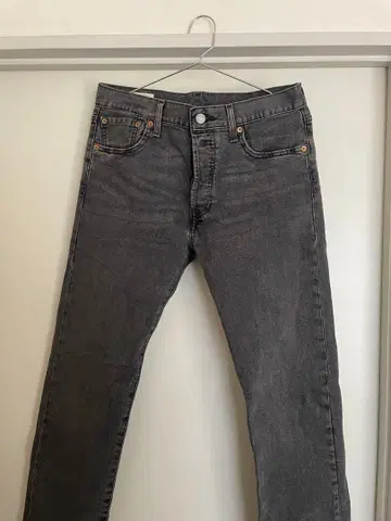 LEVI'S 501 스트레이트 데님 구제 의류