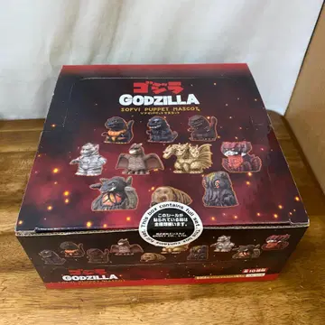 고질라 소프트 비닐 퍼펫 마스코트 BOX 세트 미개봉 새상품