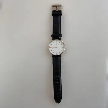 Daniel Wellington DW 손목시계 화이트/골드