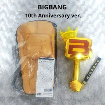 BIGBANG 응원봉 응원봉 케이스 10주년 기념 골드