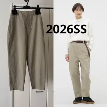 2026 SS 마가렛호웰 코튼 팬츠 베이지 1