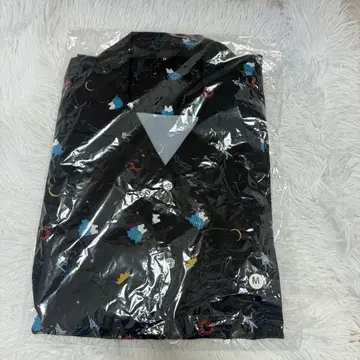 포르노그라피티 오픈 카라 셔츠 M 사이즈