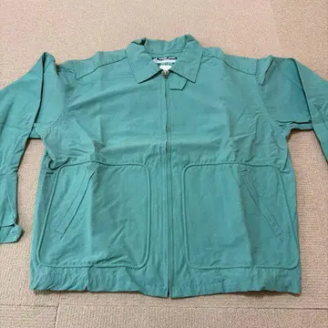 SUGAR CANE 그린 지퍼 점퍼