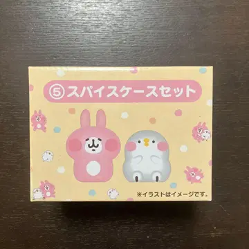 산리오 복권 카나헤이의 작은 동물 피스케&토끼 5 스파이스 케이스 세트