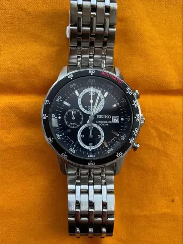 세이코 남성용 크로노그래프 손목시계