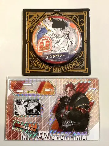 히로아카 디오라마 피규어 벌스데이 캔뱃지 2024 엔데버