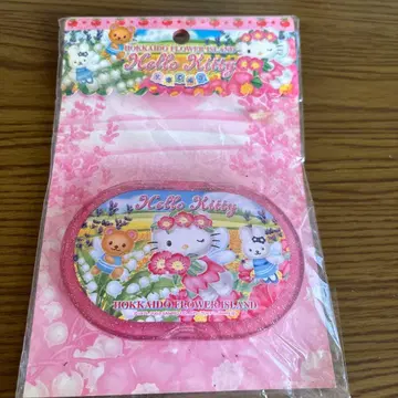 지역 한정 키티 홋카이도 한정 거울 빗 세트