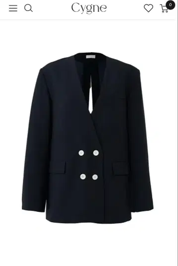 Cygne 시뉴 롱 자켓 Anais 사이즈 0