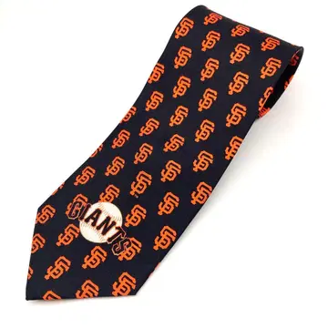 MLB 넥타이 샌프란시스코 자이언츠 로고 올 패턴 랄프 말린