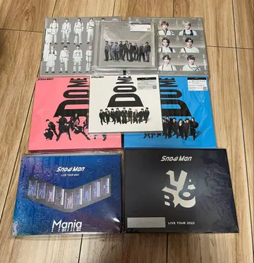 Snow Man CD DVD Bluray 모음
