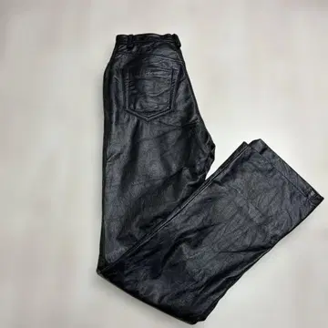 FIGARO PARIS 가죽 팬츠 빈티지 구제 의류