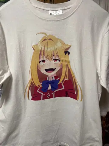 히키코마리 흡혈 공주의 고뇌 XL 사이즈 T셔츠 테라코마리 간데스브래드