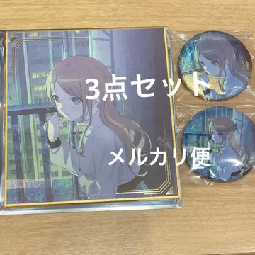 나가사키 소요 3종 세트 신택수전 vol.2 캔뱃지 미니 색지 뱅드림