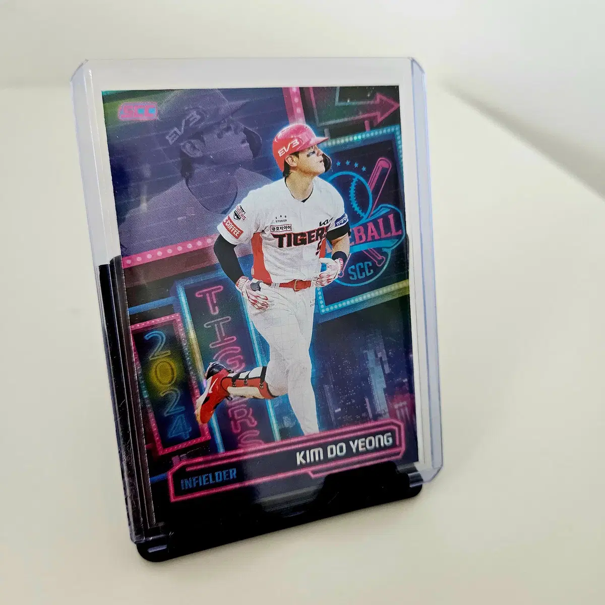 2024 SCC KBO 기아타이거즈 김도영 네온 카드