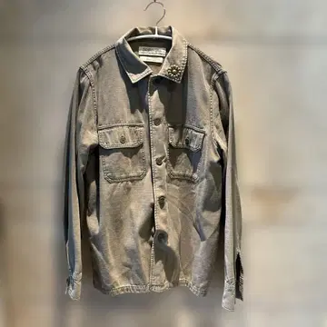 레미 릴리프 REMI RELIEF 올리브 그린 긴팔 셔츠 M