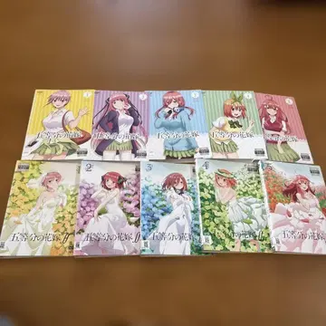5등분의 신부 1기 2기 DVD 전 10권
