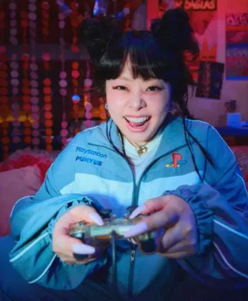 punyus 플레이스테이션 절개 나일론 자켓